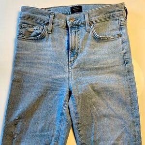 Citizens of Humanity Harlow ankle high rise slim size 26